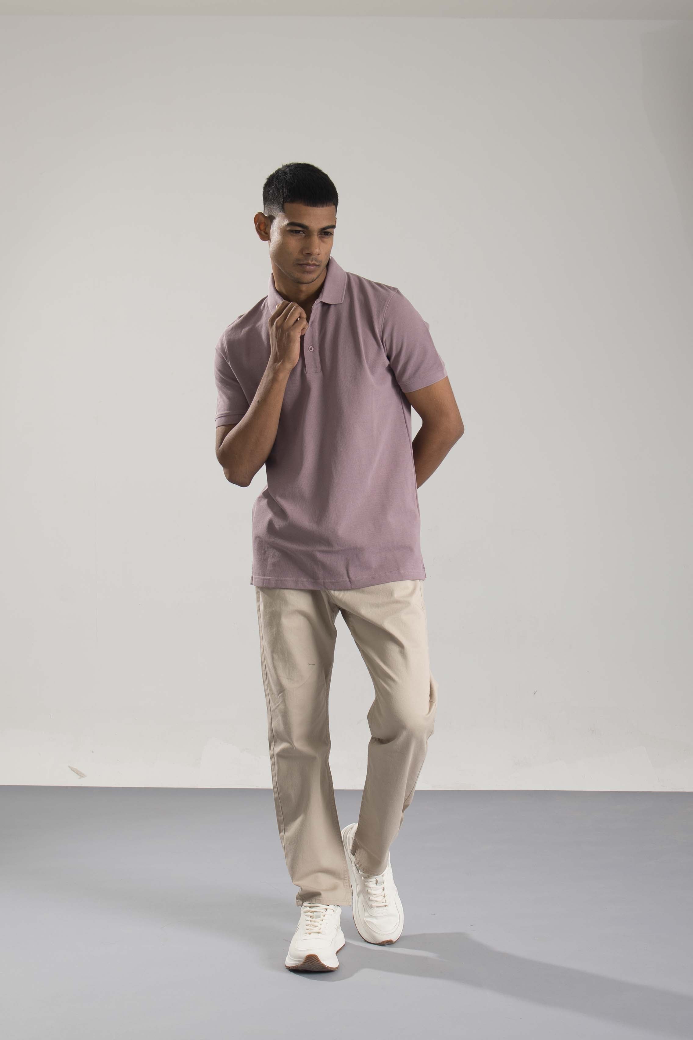 Polo Aubergine T-Shirt