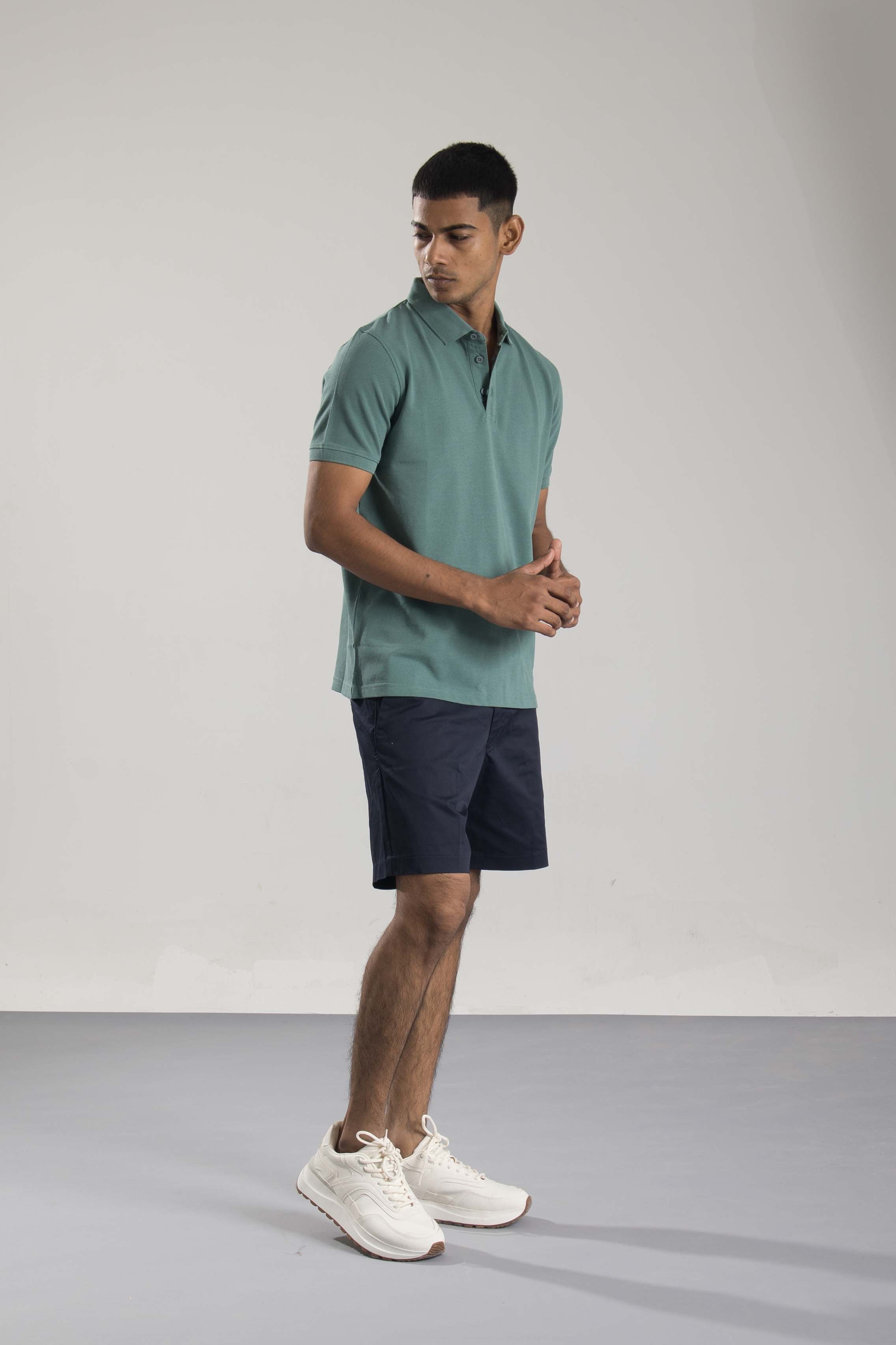 Basil Green Polo