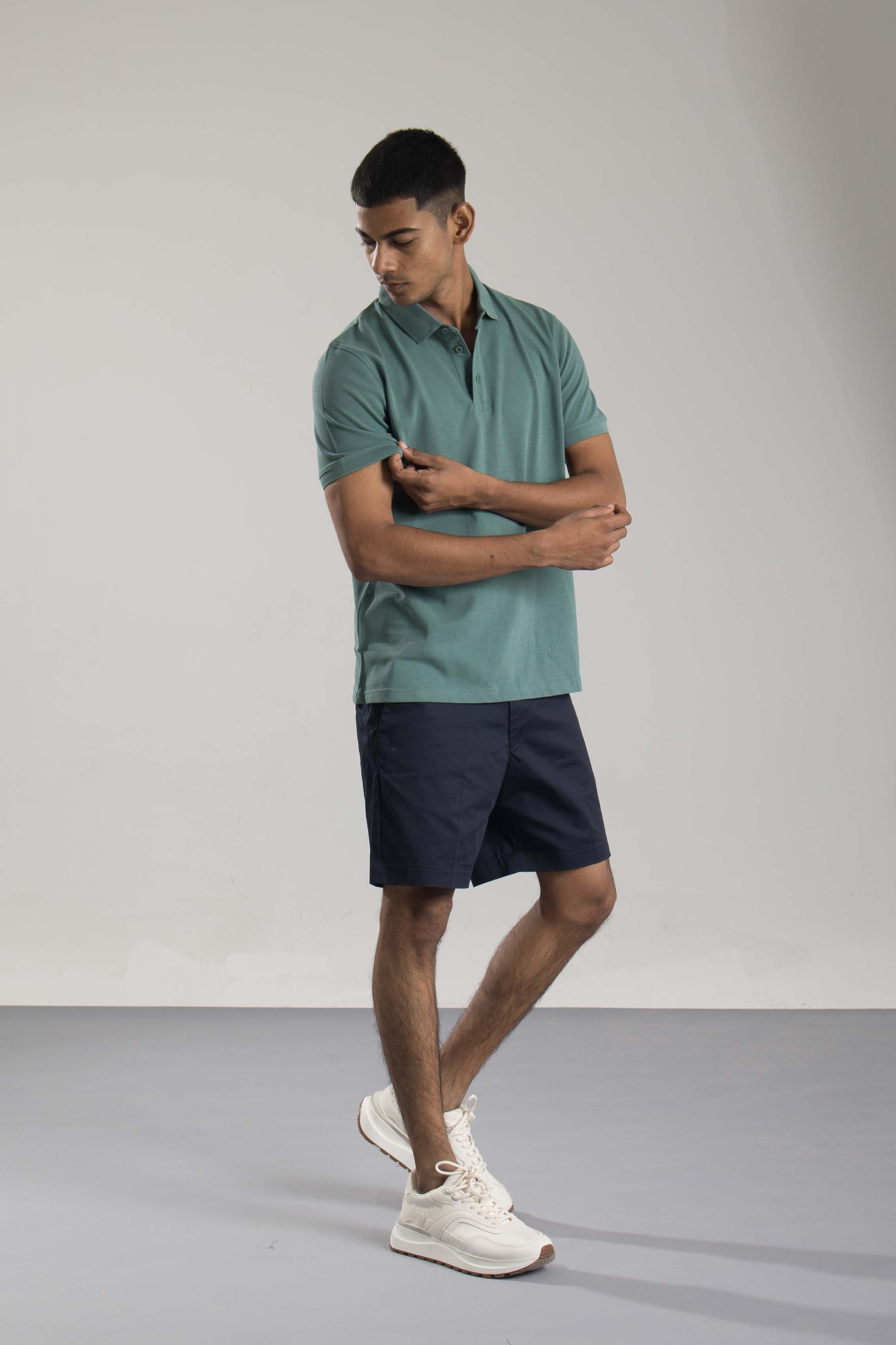 Basil Green Polo