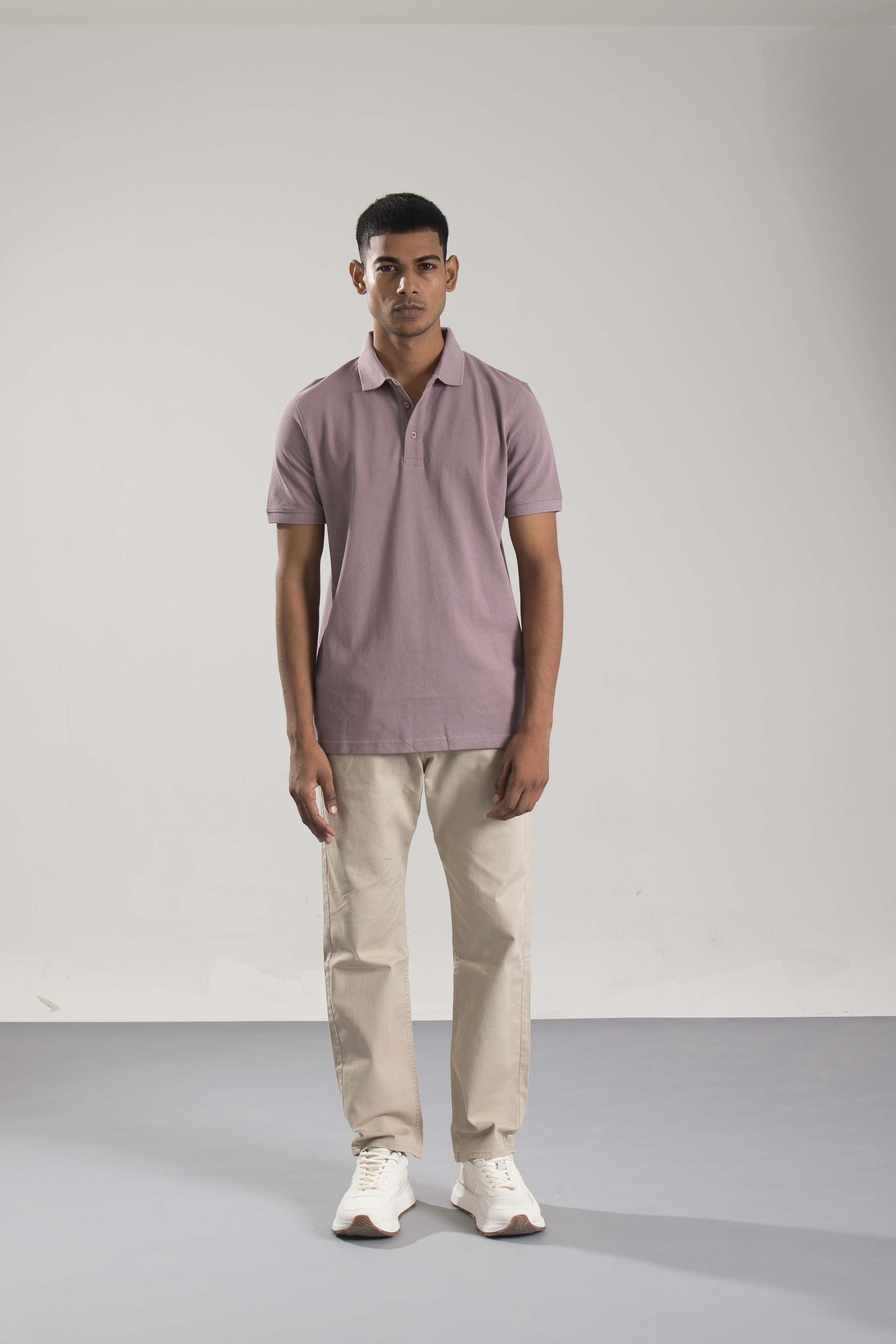 Polo Aubergine T-Shirt