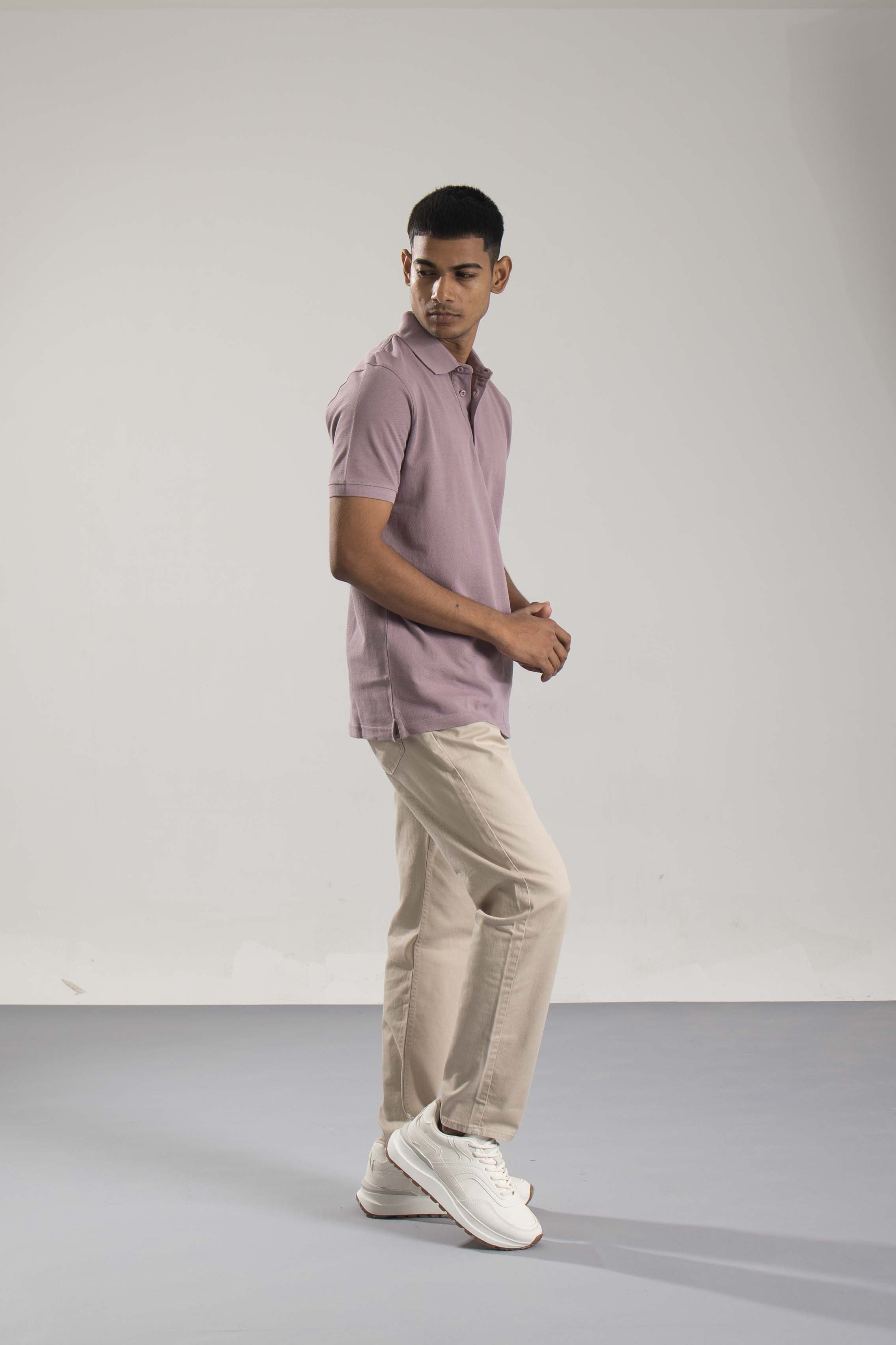 Polo Aubergine T-Shirt