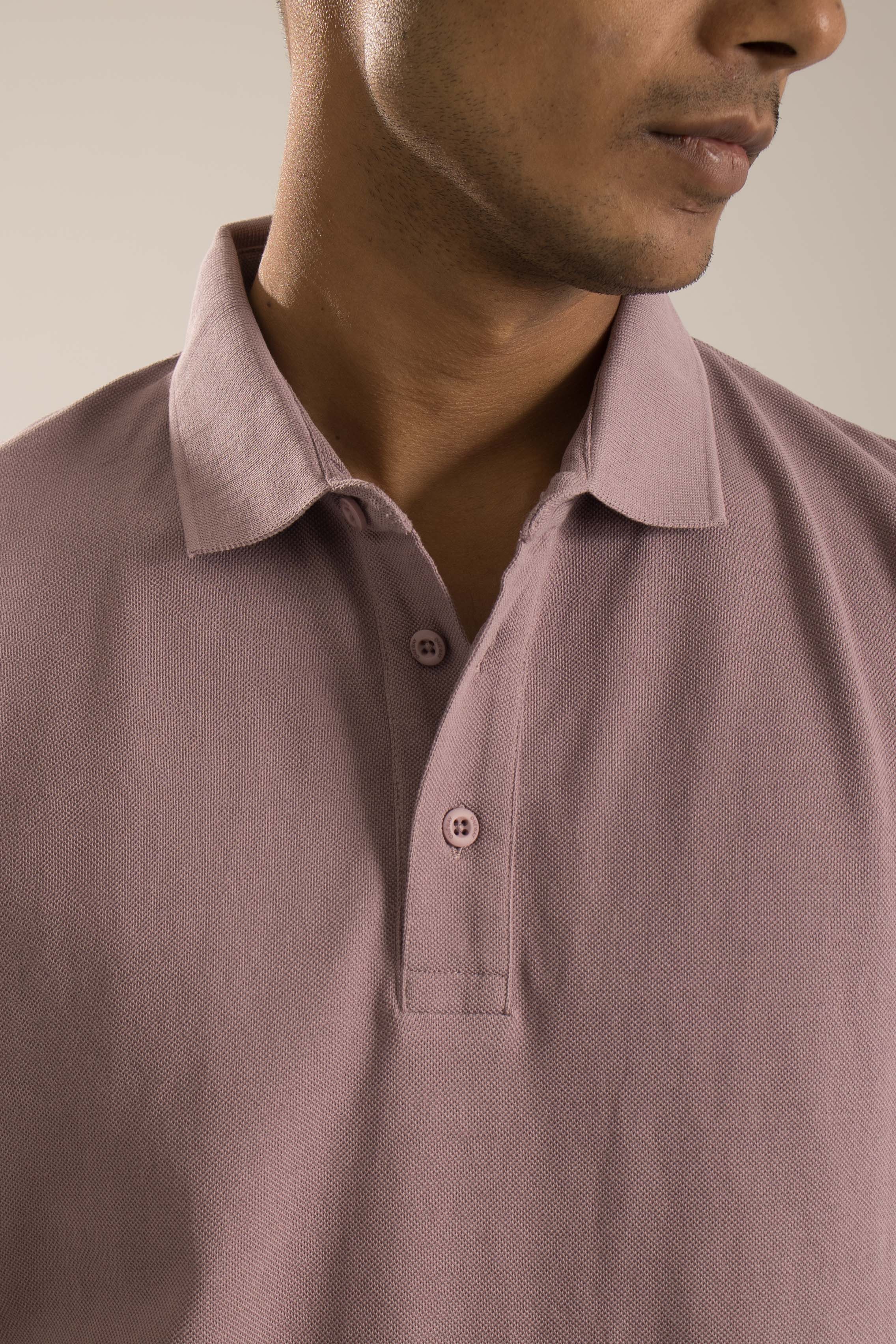 Polo Aubergine T-Shirt