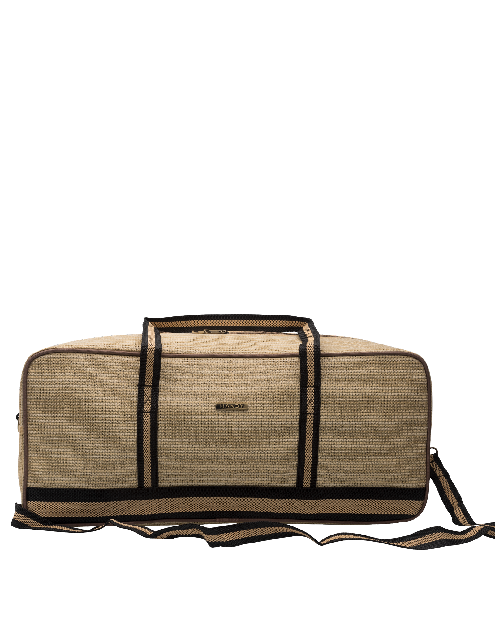 Structured Duffle Bag (ye + br)