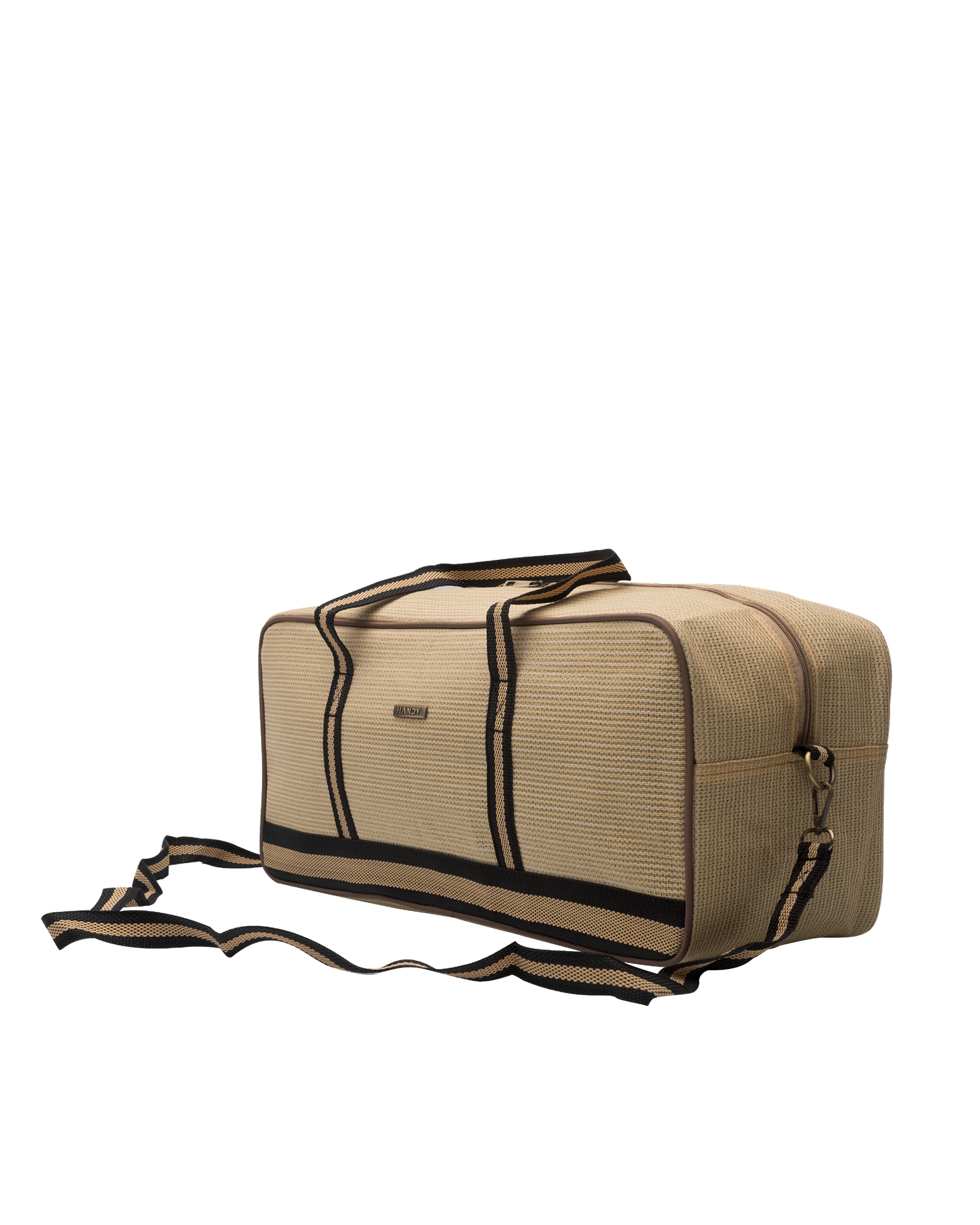 Structured Duffle Bag (ye + br)