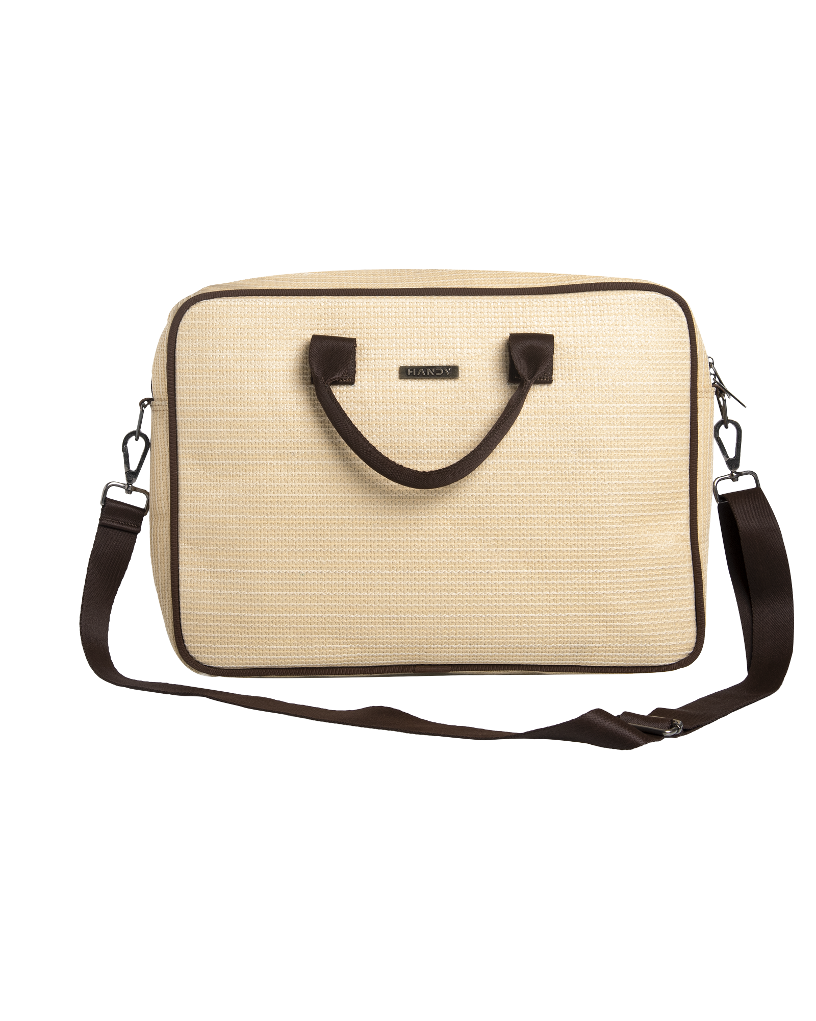Messenger Bag Front Pocket (Str,br)