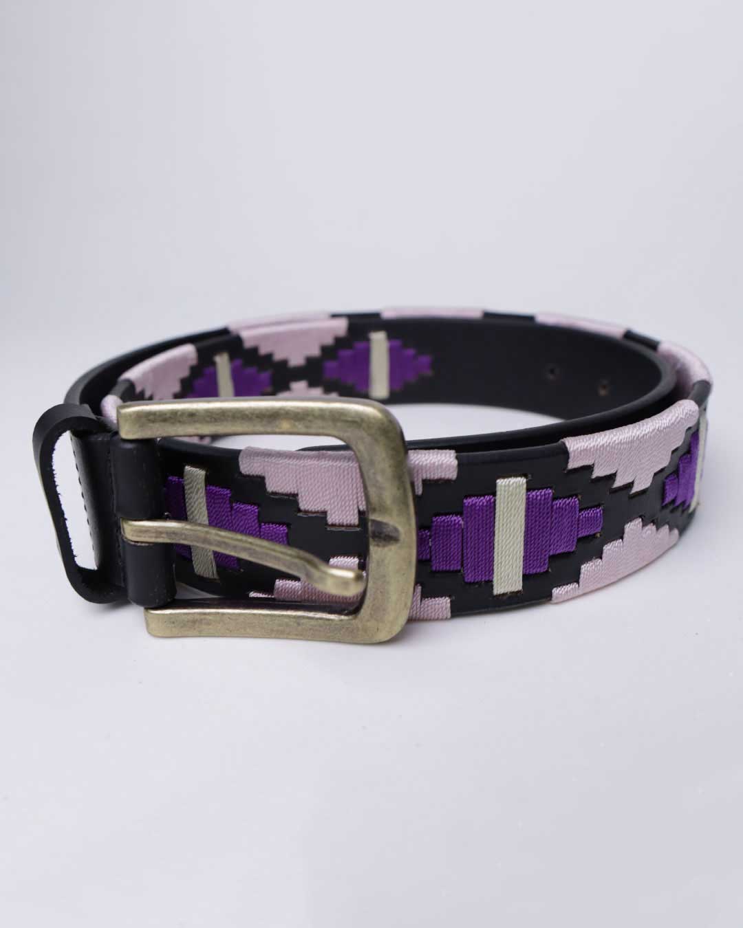 BlackxWhite&Blue Detailing Polo Belt