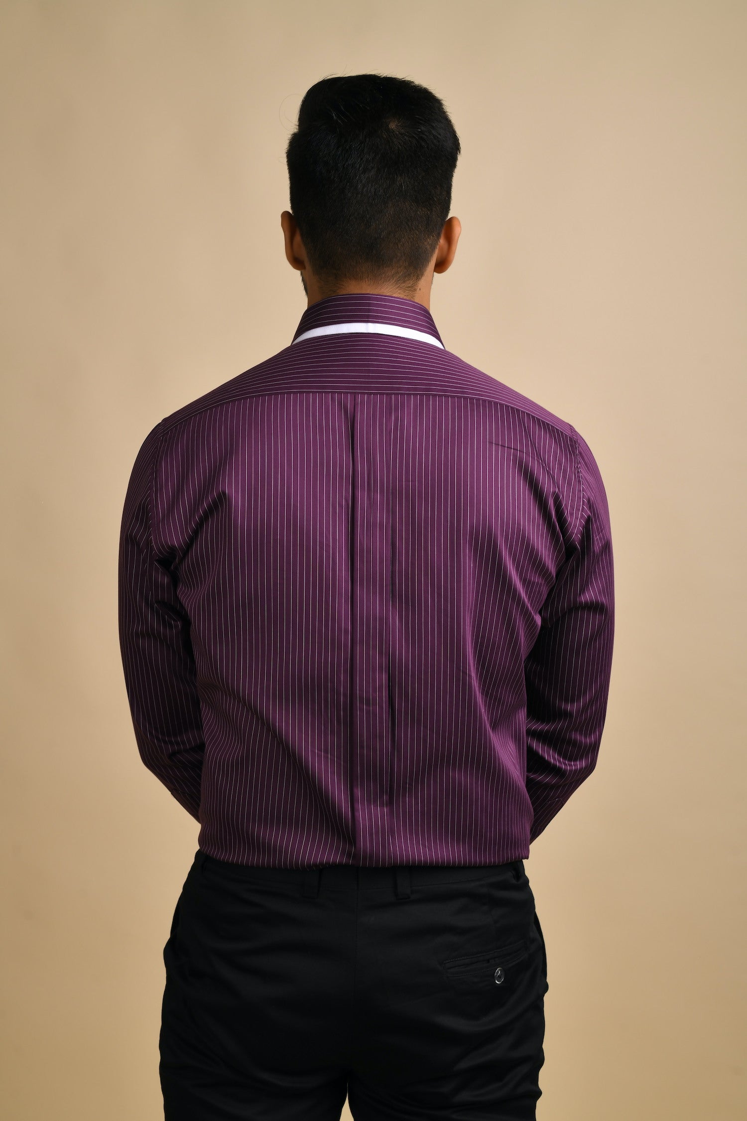 Black Striped Shirt