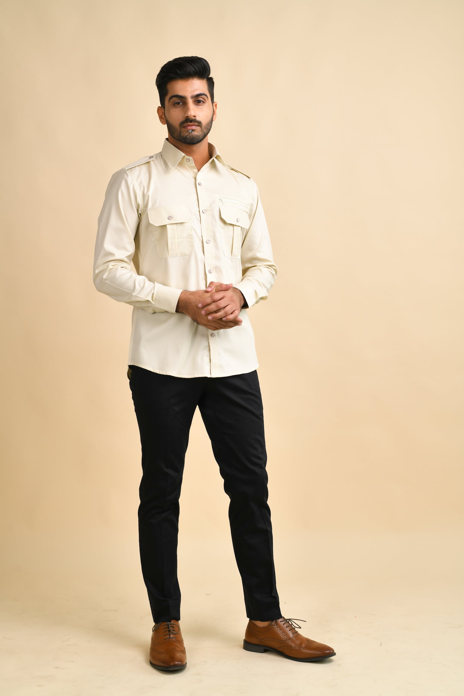 Hunter Cream Shirt