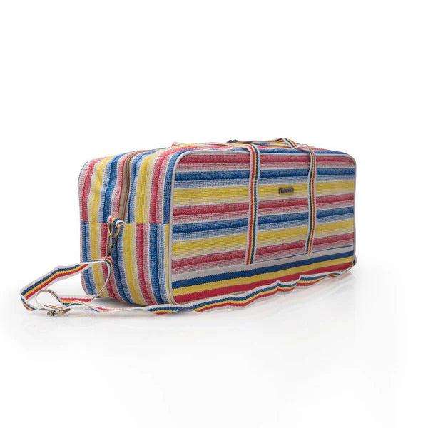 Structured Duffle Bag (Ye+br)