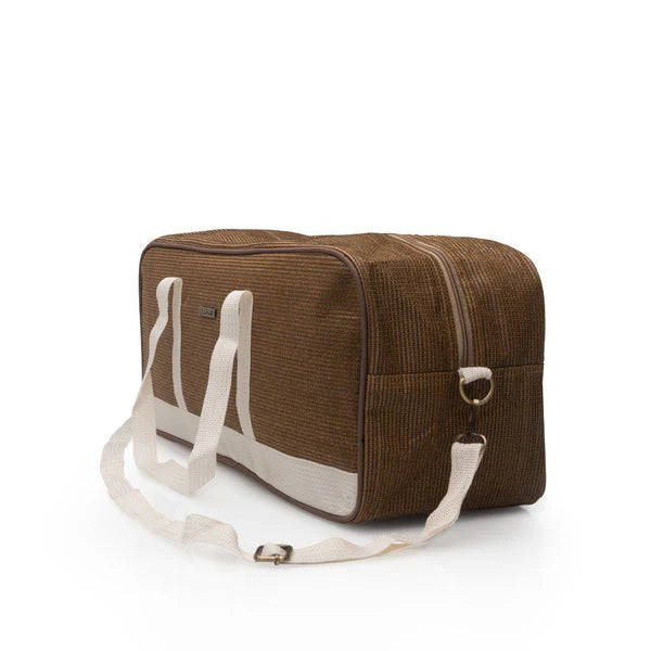 Structured Duffle Bag (Ye+br)