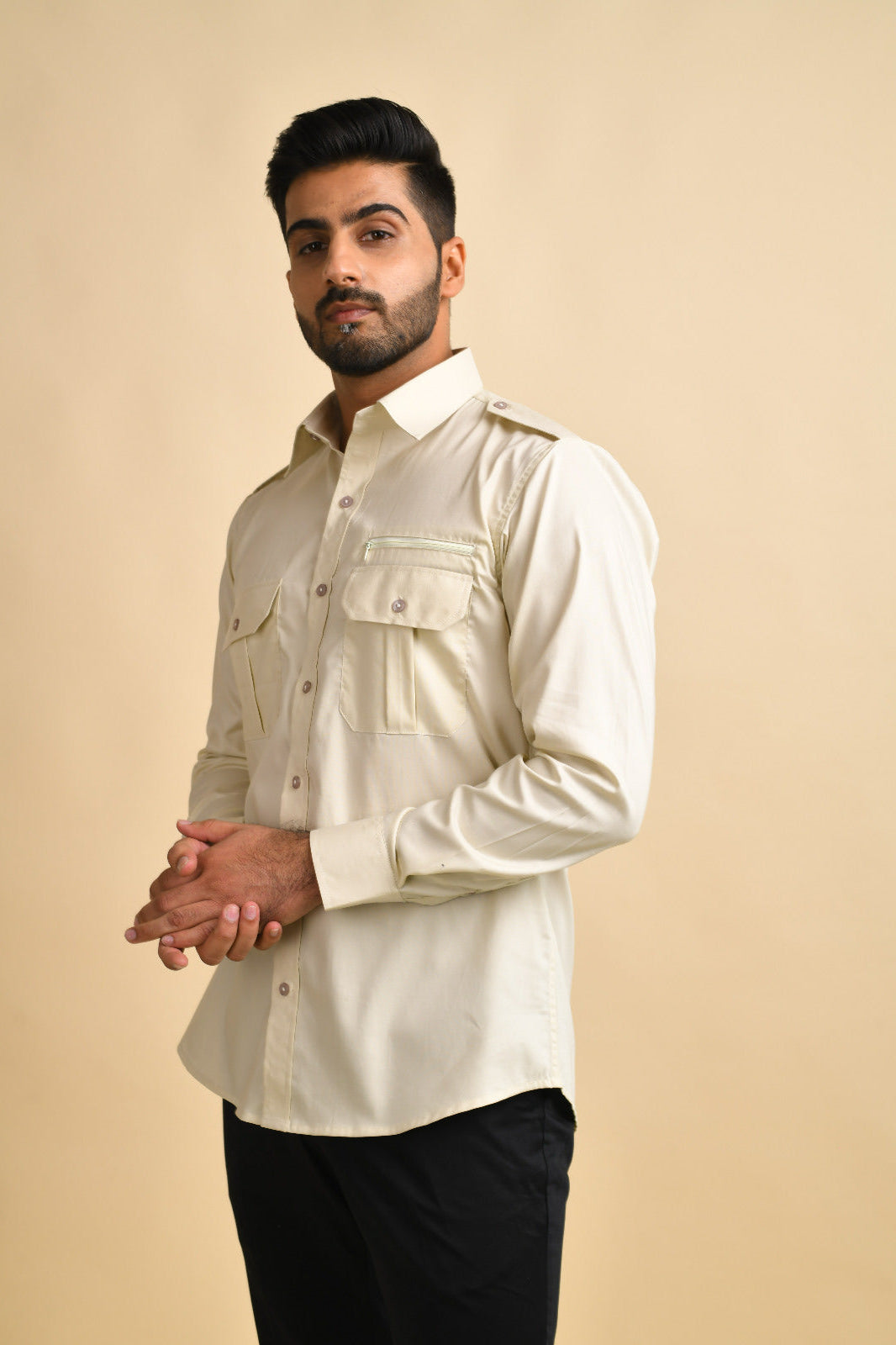 Hunter Cream Shirt