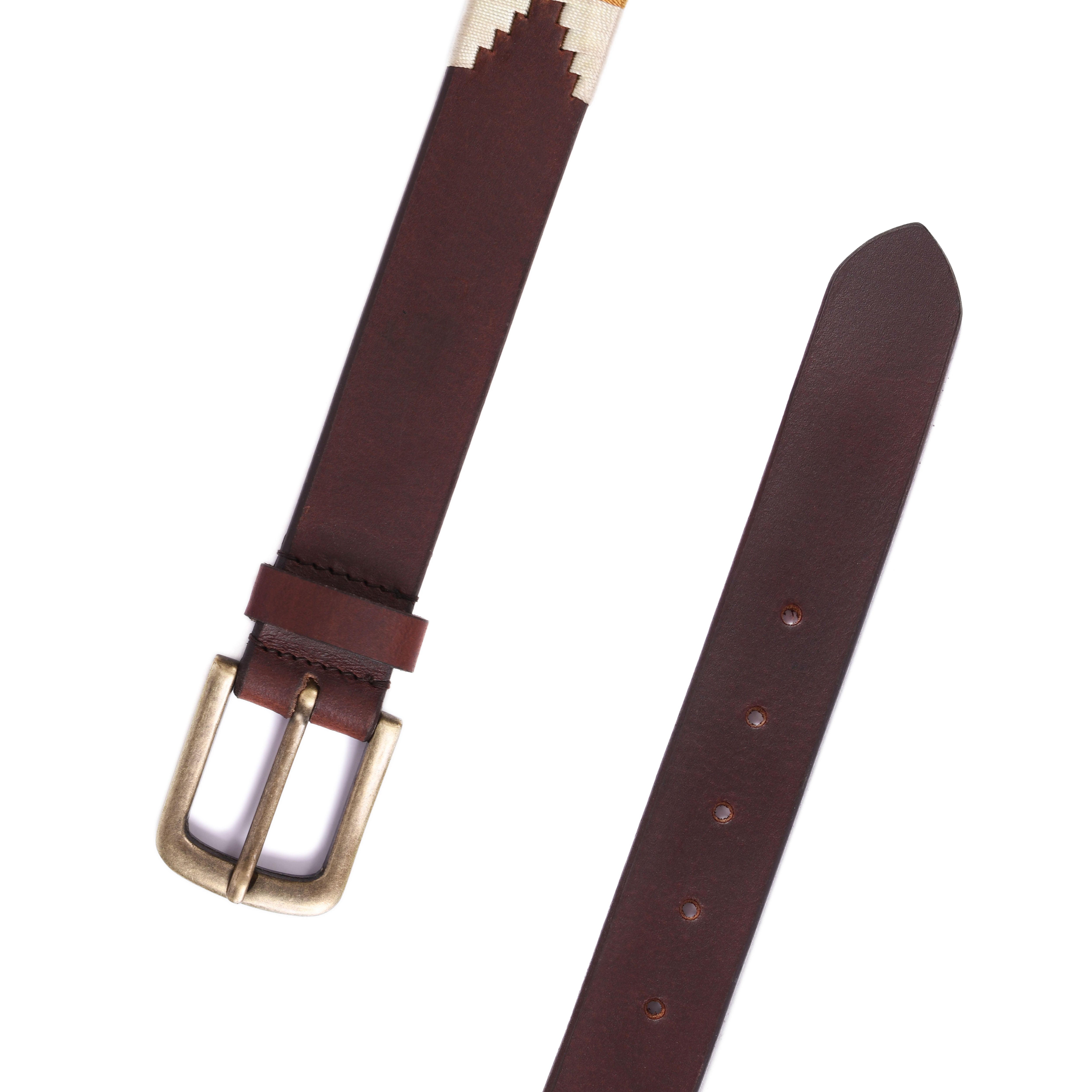 BrownxCream Polo Belt