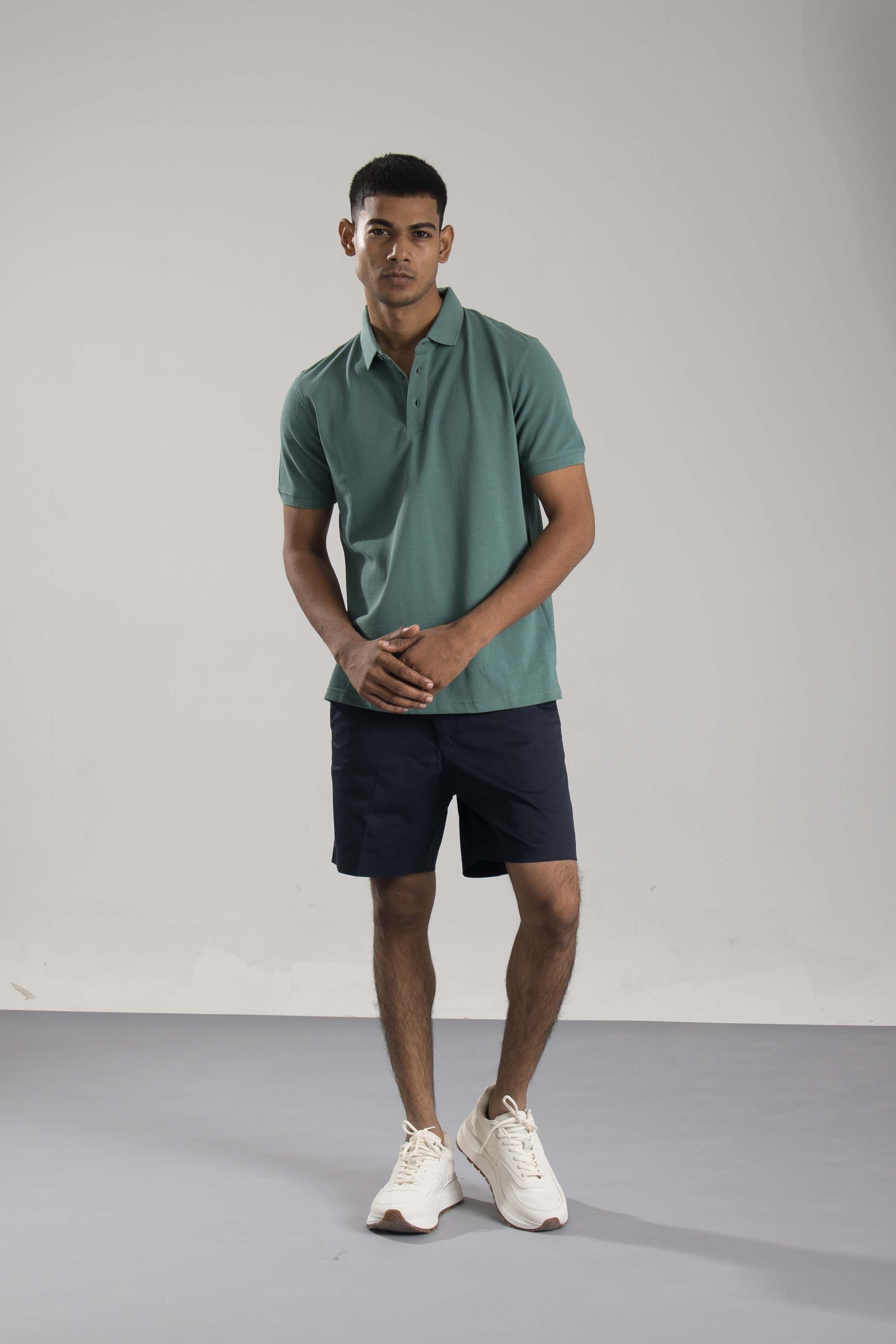 Basil Green Polo