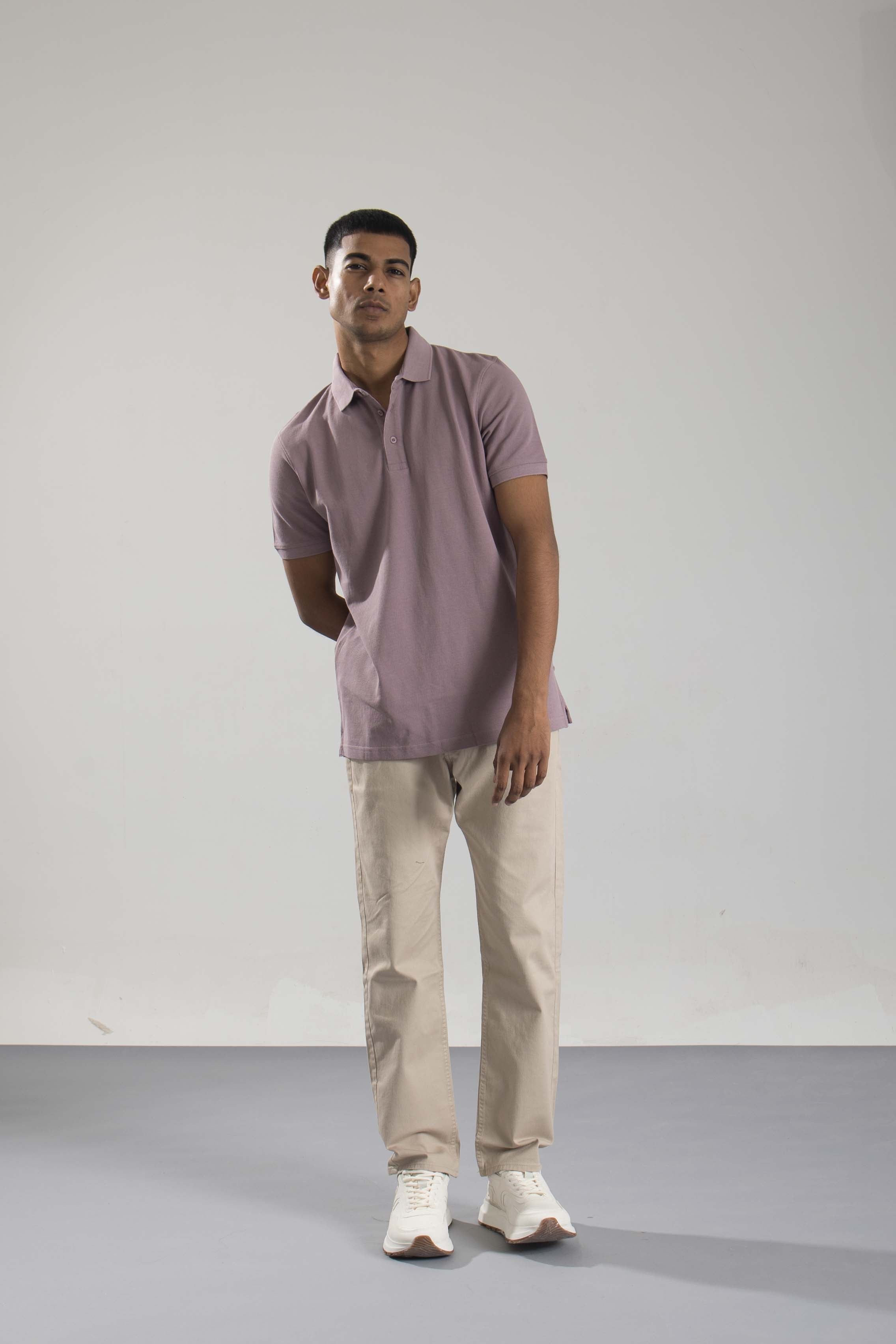 Polo Aubergine T-Shirt