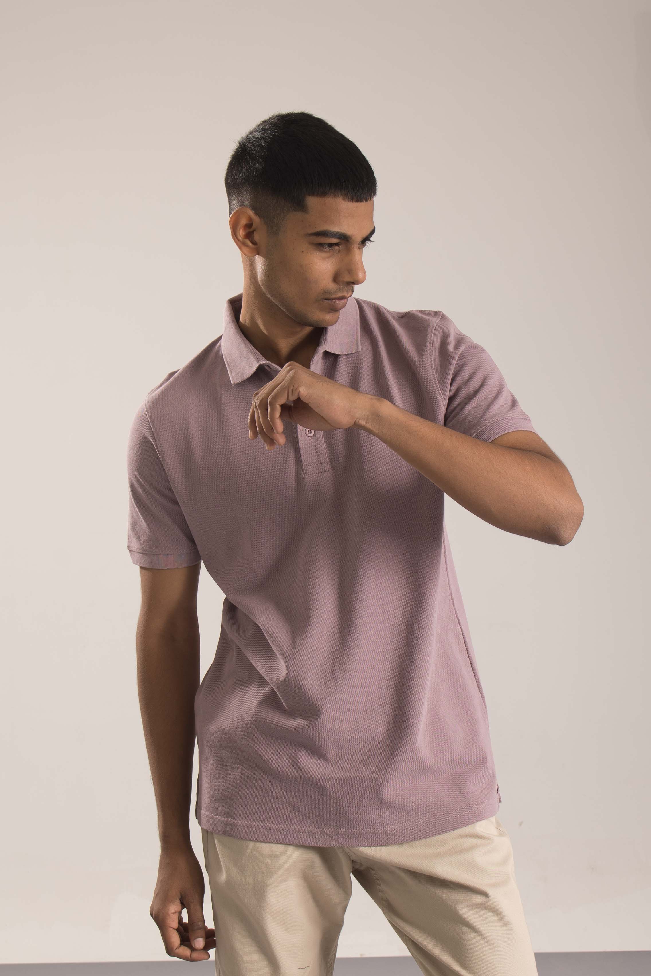 Polo Aubergine T-Shirt