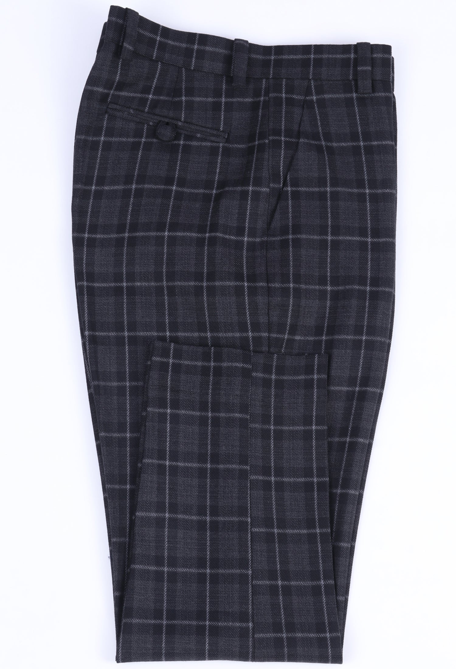 Woolen Checks Trousers