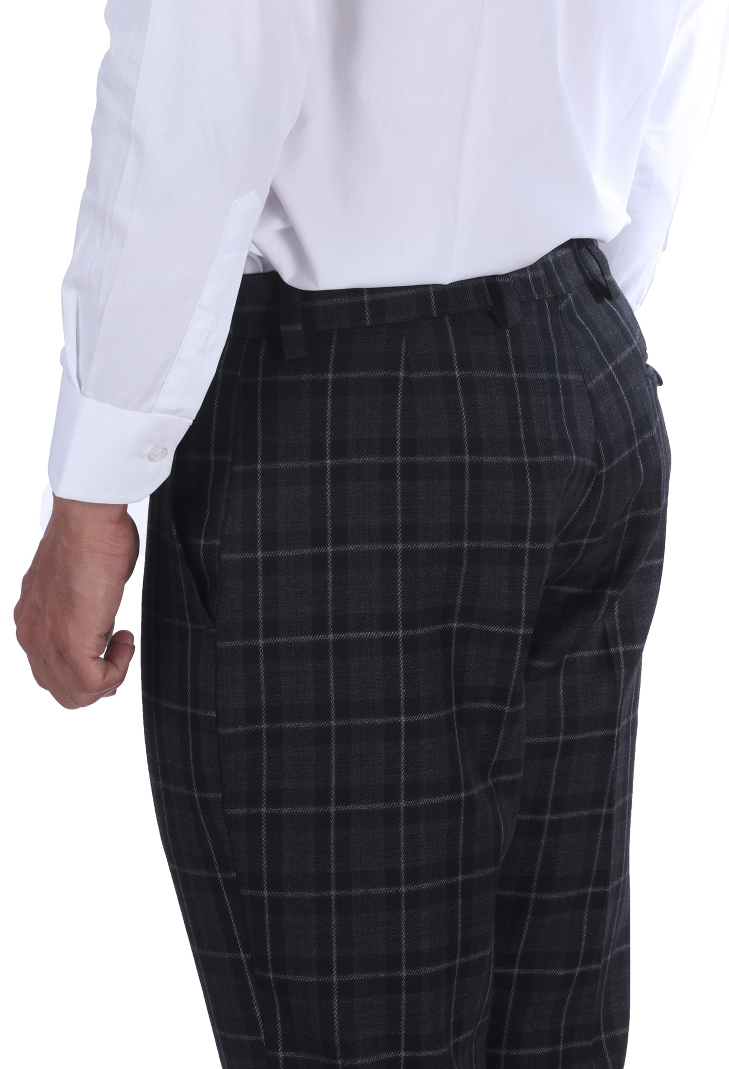 Woolen Checks Trousers