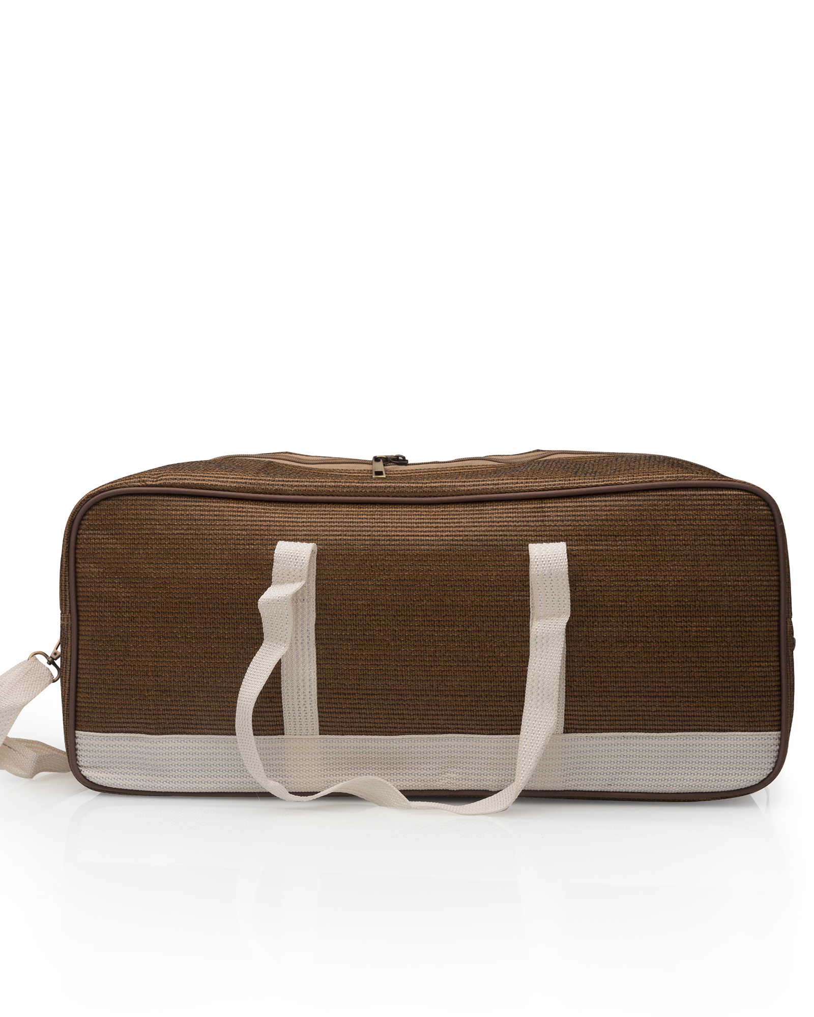 Structured Duffle Bag (ye + br)
