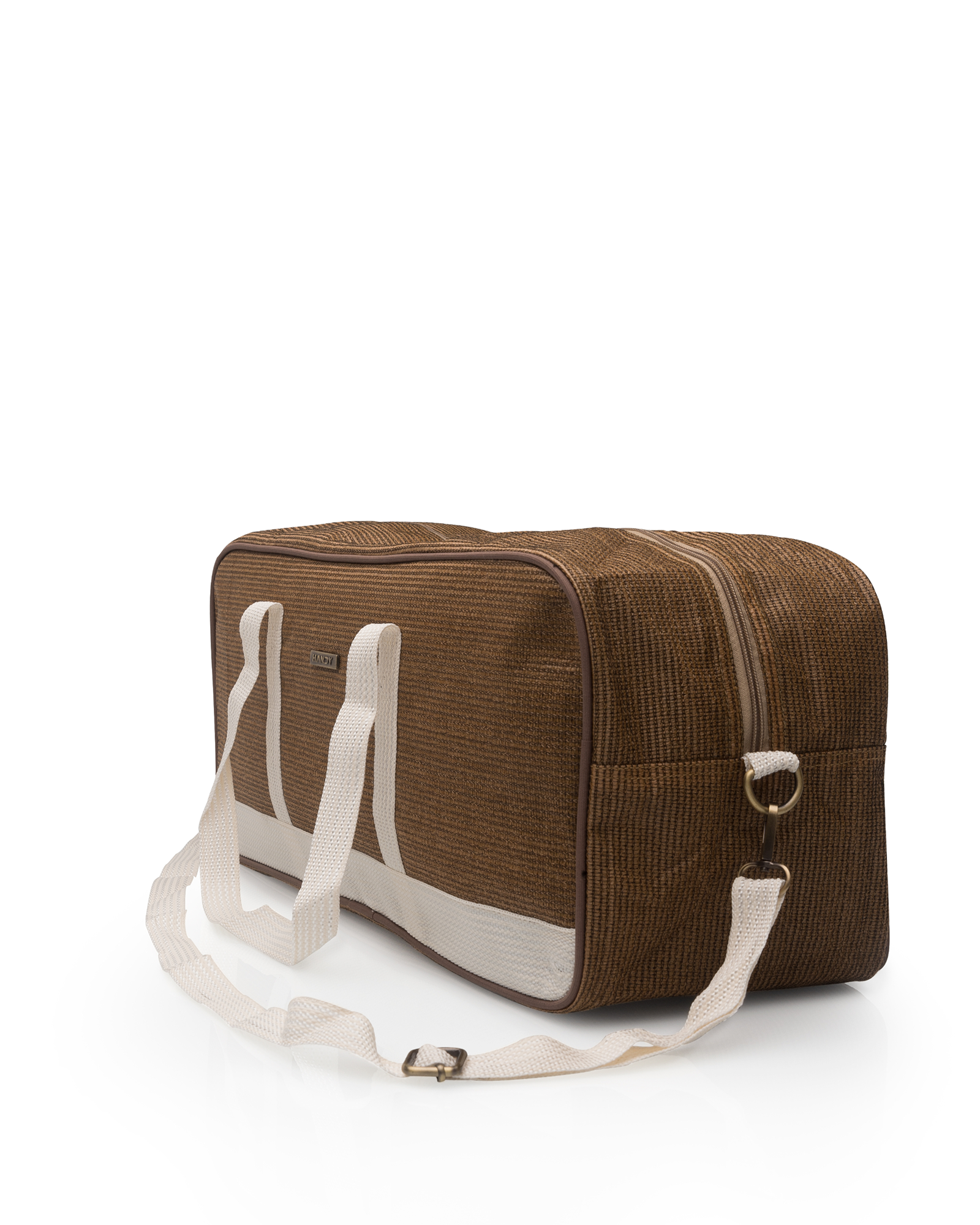 Structured Duffle Bag (ye + br)