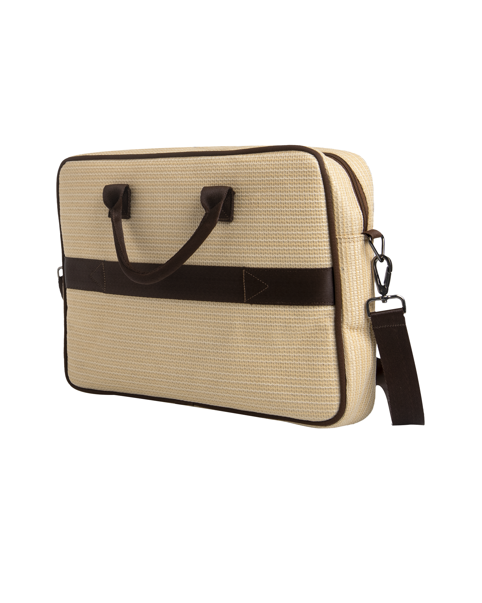 Messenger Bag Front Pocket (Str,br)