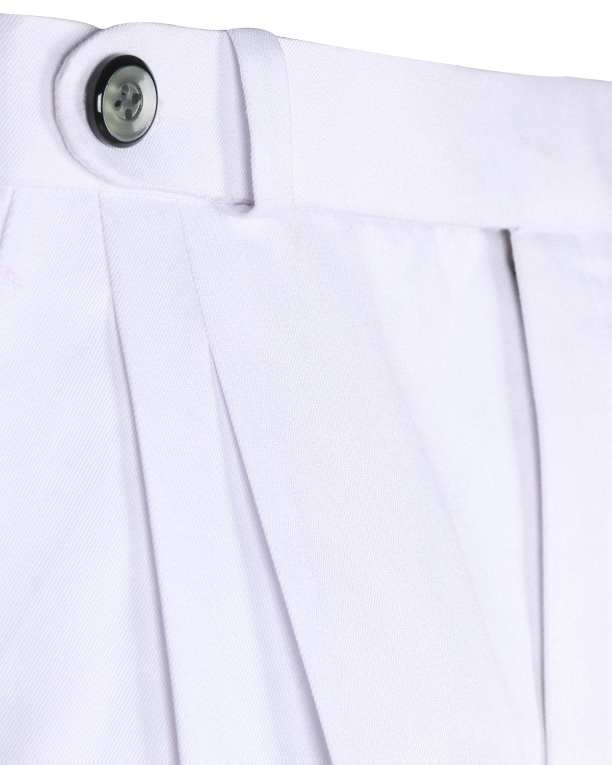 Pleated Cotton Trousers