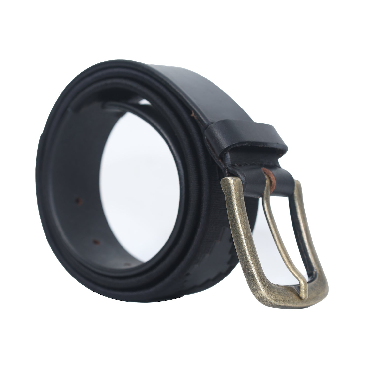 All Black Polo Belt