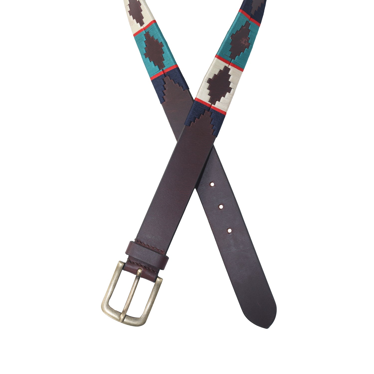 BluexWhite Polo Belt