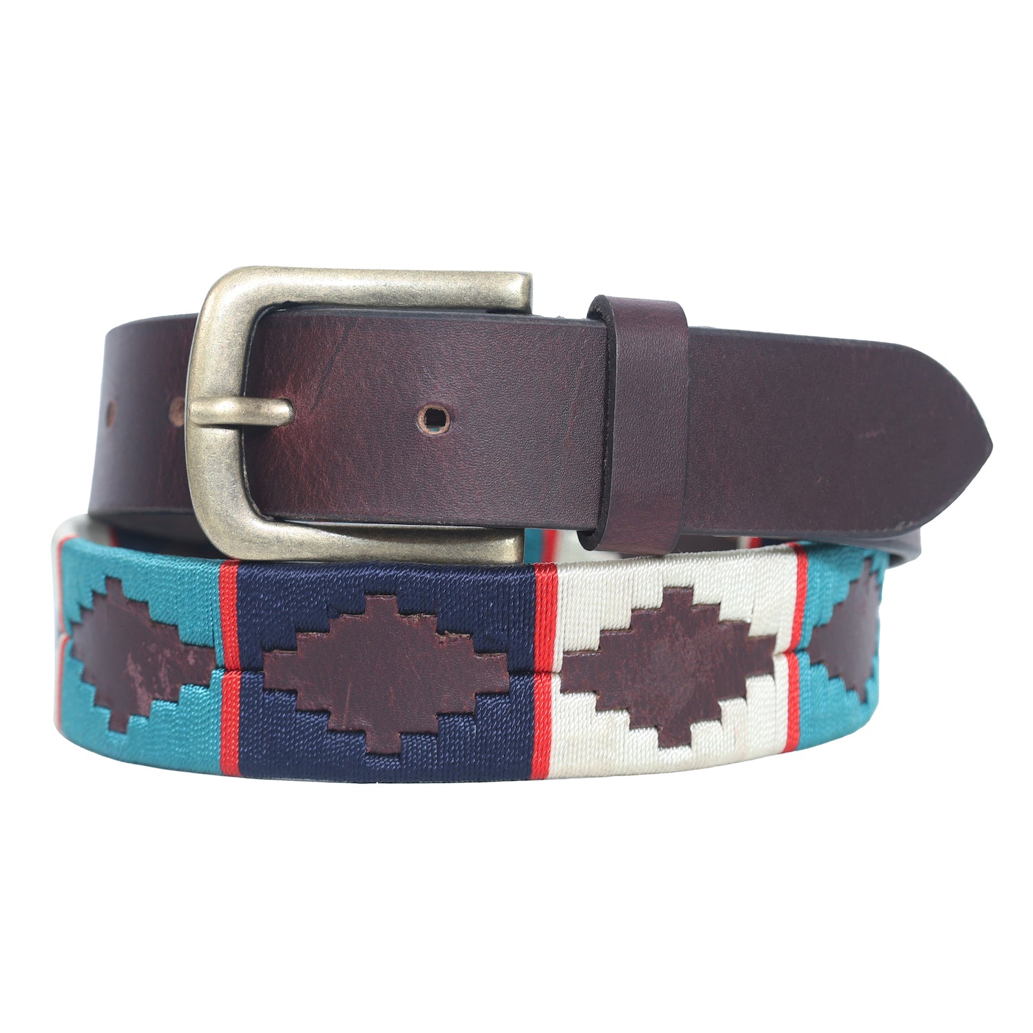 BluexWhite Polo Belt