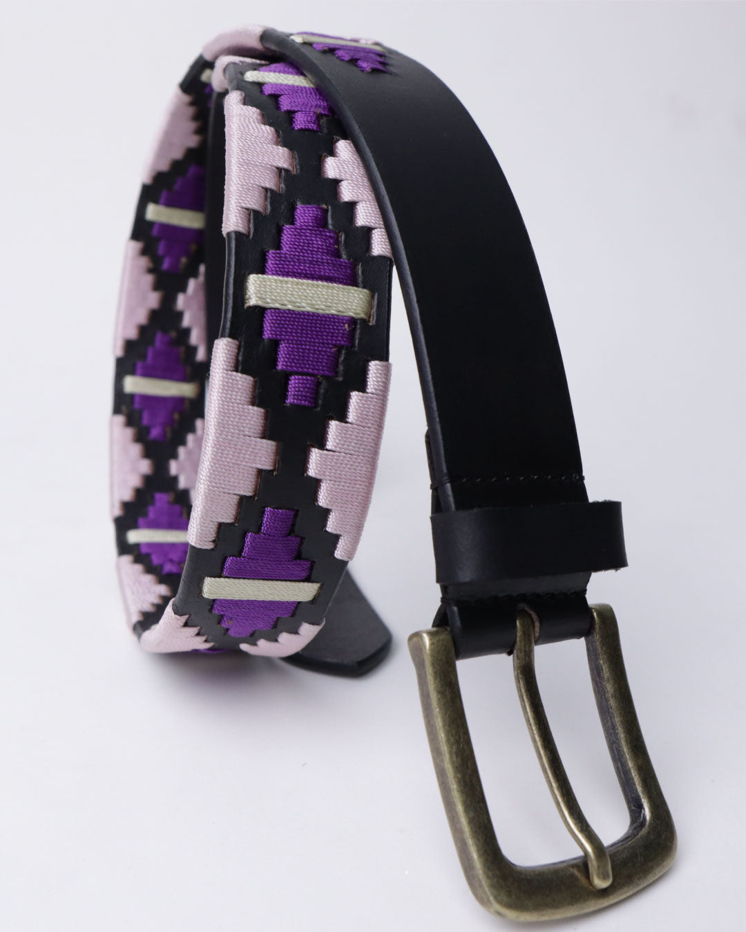 BlackxWhite&Blue Detailing Polo Belt