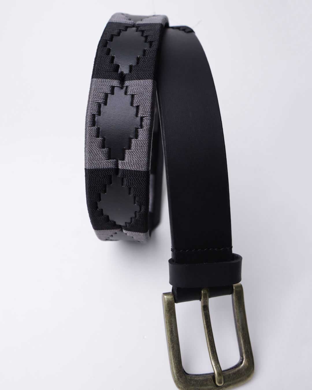 GreyxBlack Polo Belt