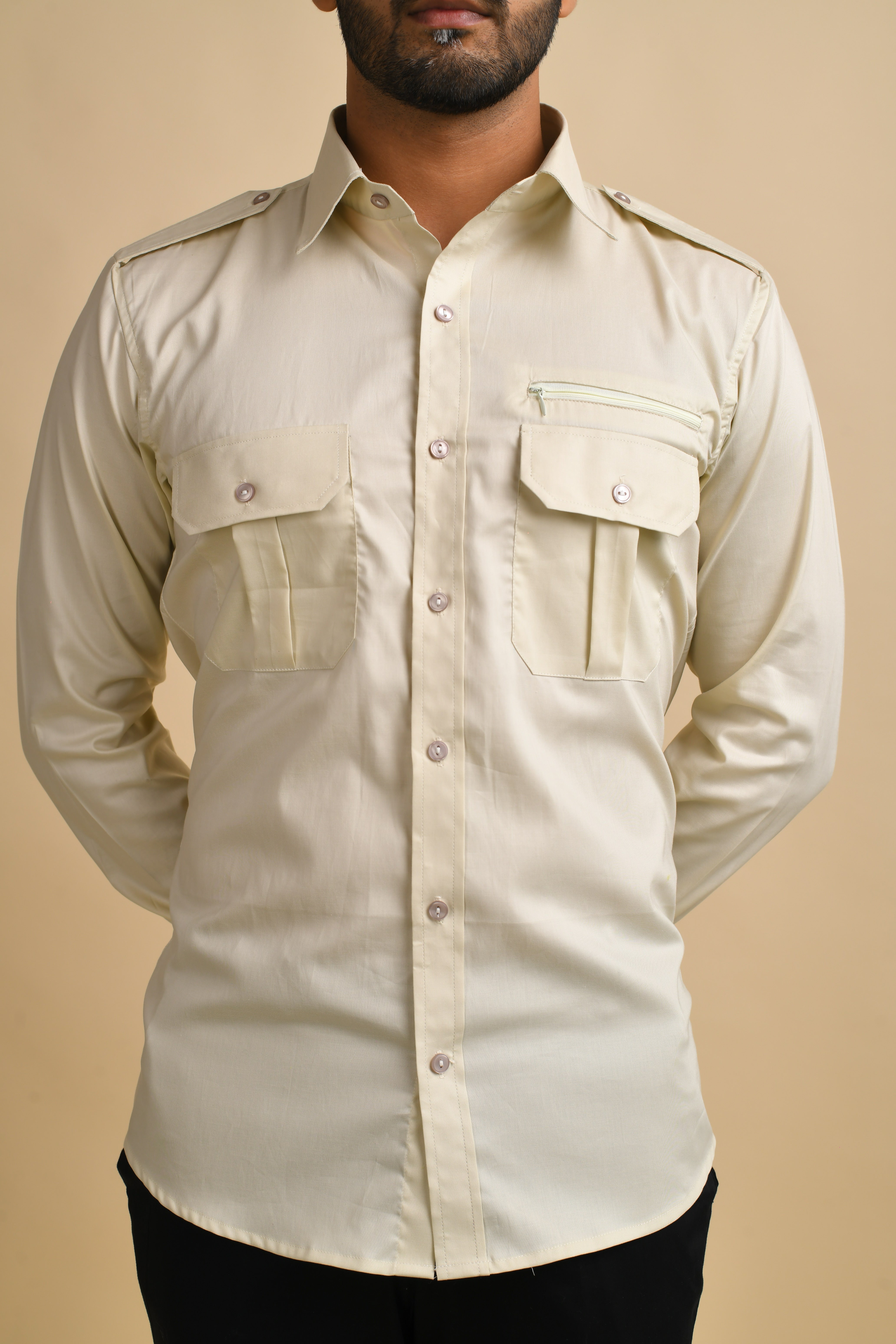 Hunter Cream Shirt
