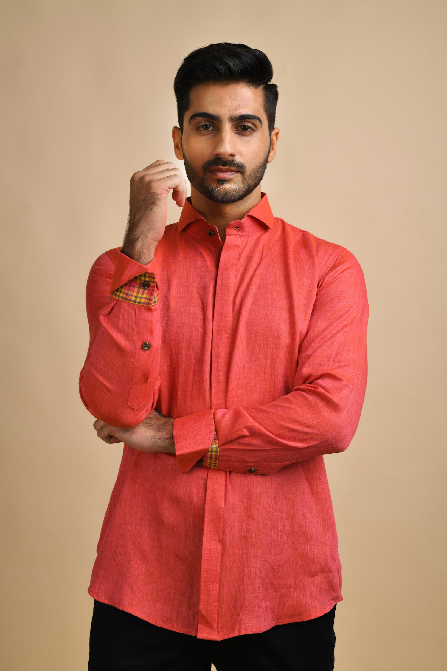 Carrot Linen Shirt