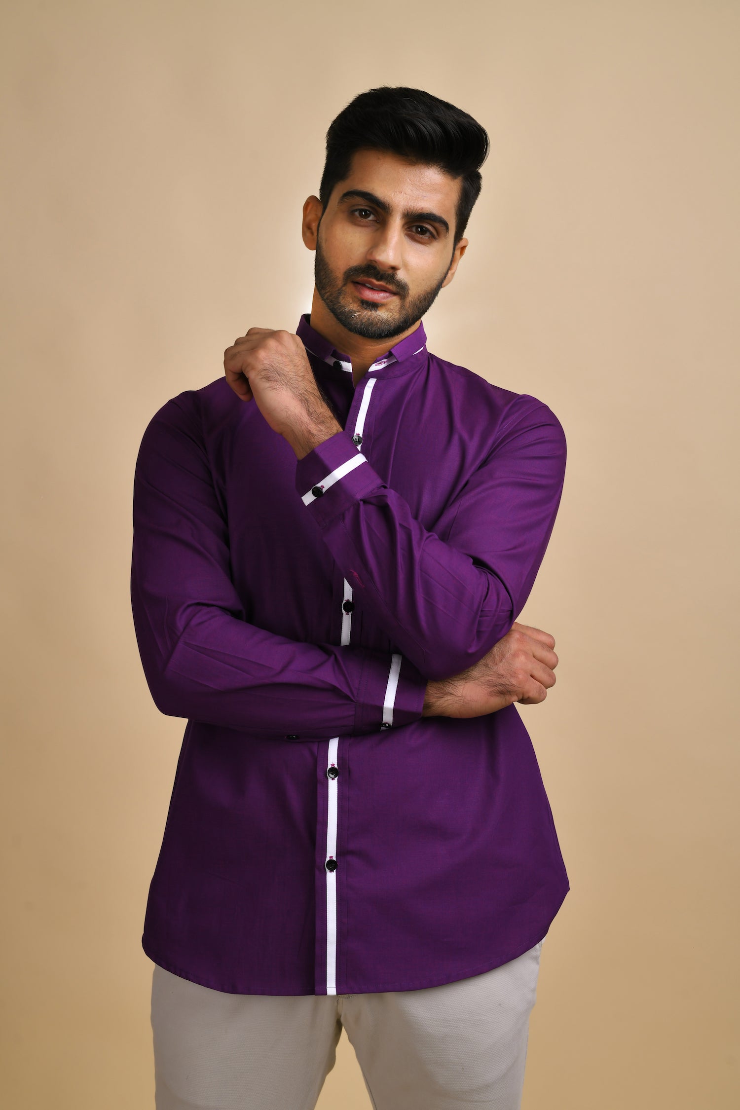 Purple Shirt