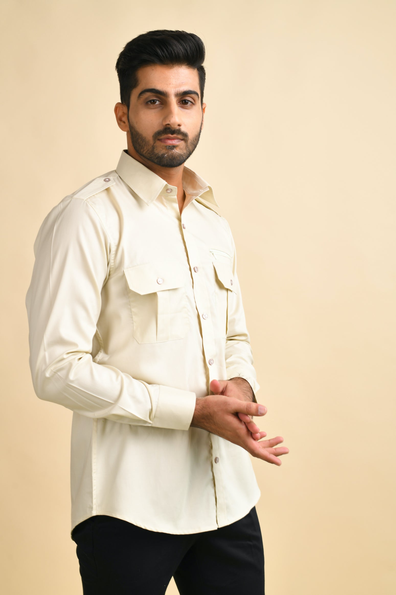 Hunter Cream Shirt