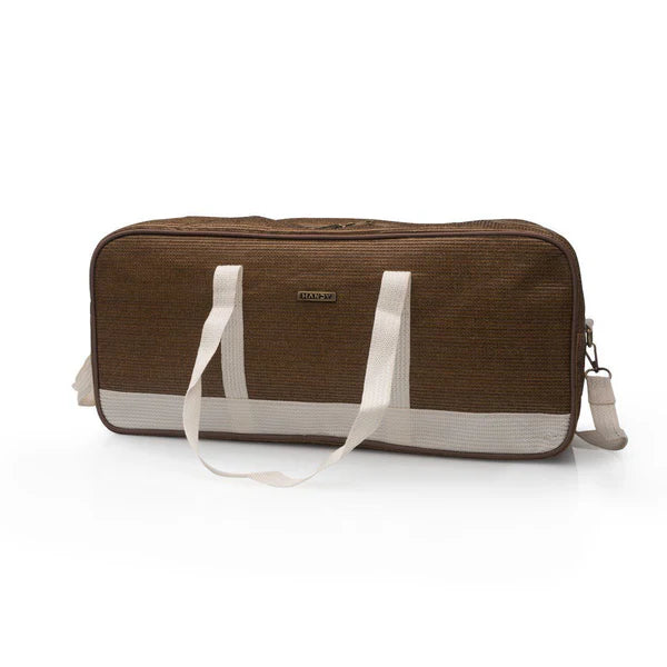 Structured Duffle Bag (Ye+br)